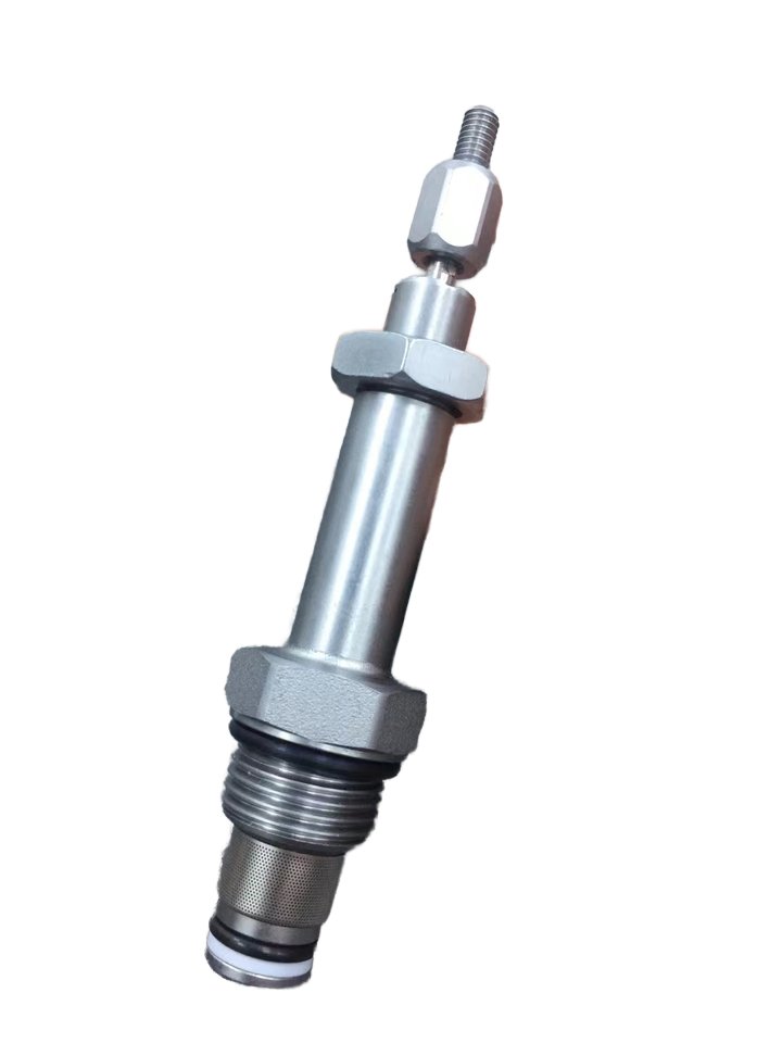 2 Position 2 Way Poppet Type Normally Closed Free Reverse Flow HSV10-22 Solenoid on/off Threaded cartridge hydraulic valve