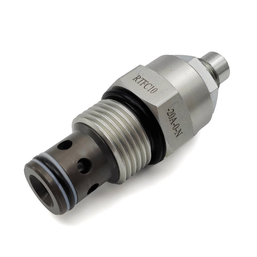 Hydraulic Flow Controls - Non-compensated - Flow Control with Reverse Check - Adjustable Screw-in Cartridge Valve RADK FC10-20
