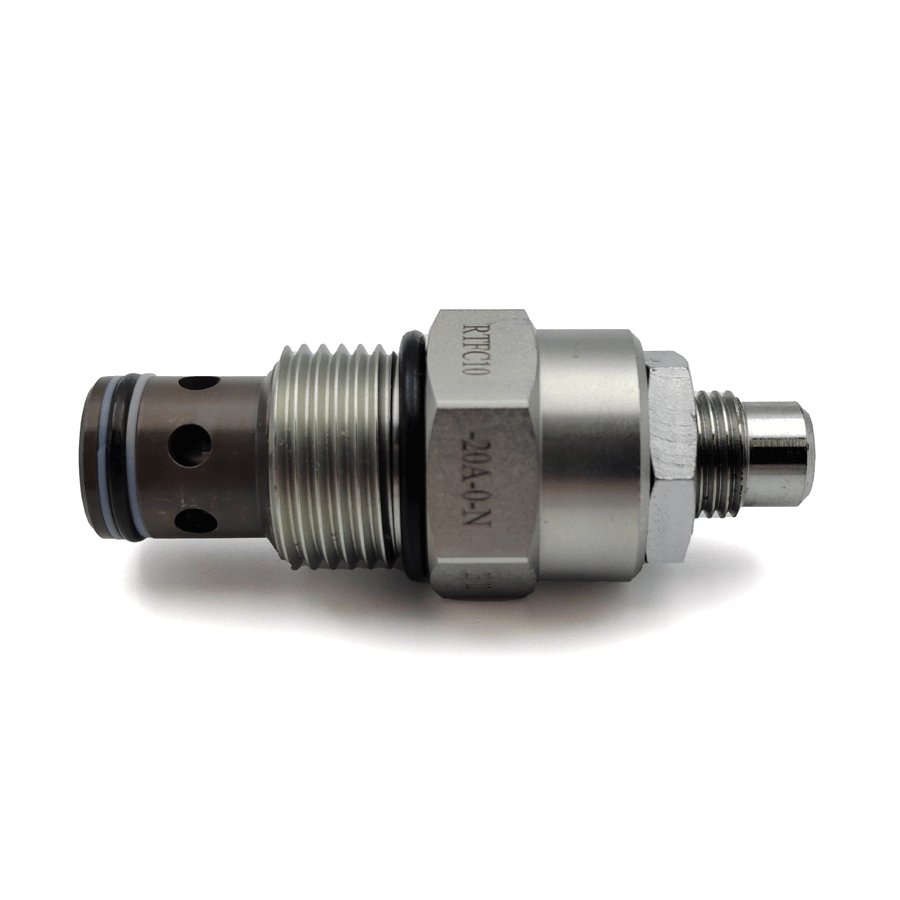 Hydraulic Flow Controls - Non-compensated - Flow Control with Reverse Check - Adjustable Screw-in Cartridge Valve RADK FC10-20