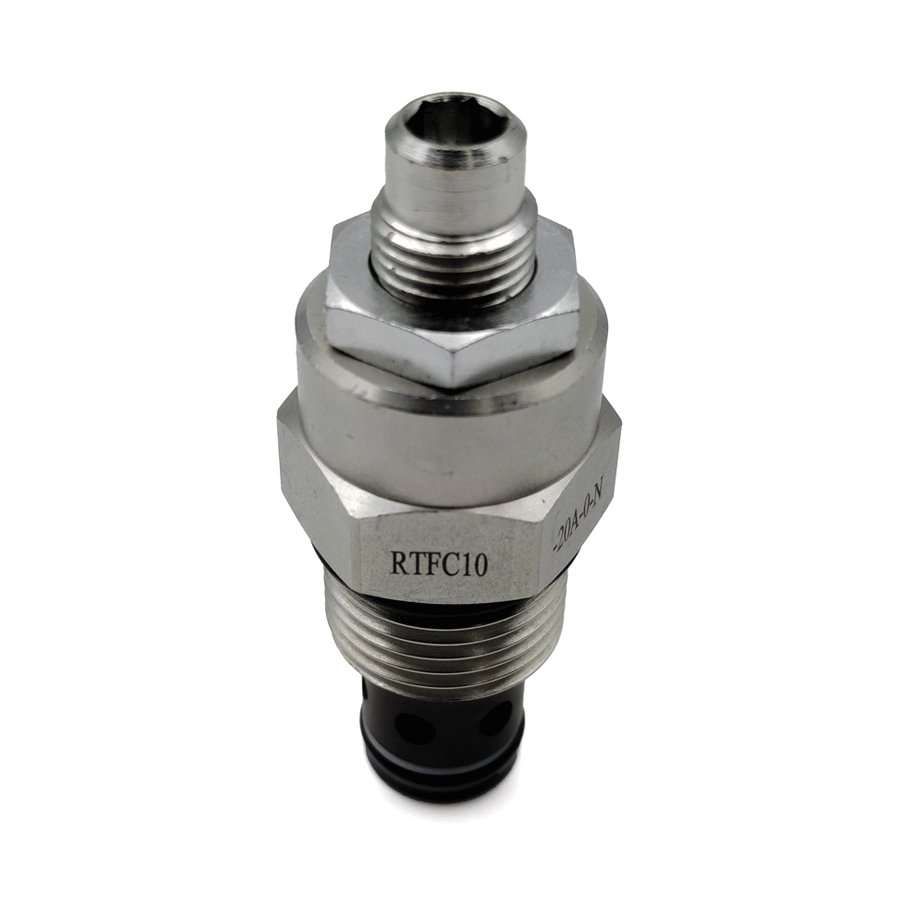 Hydraulic Flow Controls - Non-compensated - Flow Control with Reverse Check - Adjustable Screw-in Cartridge Valve RADK FC10-20