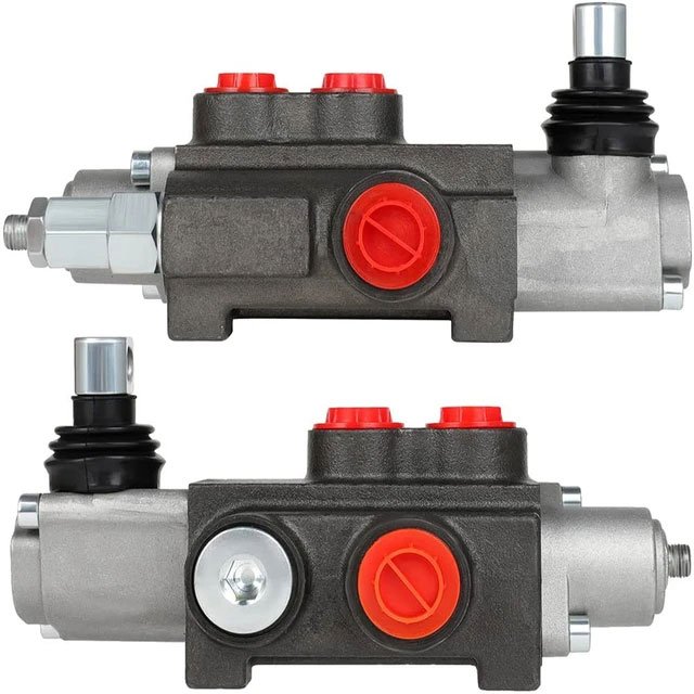1p80 2p80 3p80 4p80 5p80 6p80 P80 80L/min Multi-Way Valve Hydraulic Monoblock Manual Directional Control Valve with auto return
