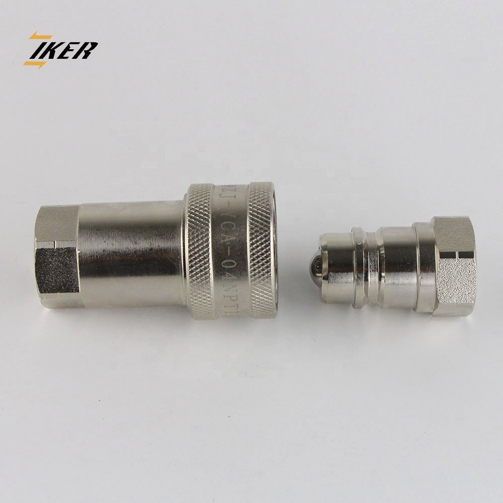Hydraulic Quick Coupling ISO 5675 Ball Valves Type Hydraulic Quick Connect Fitting ZJ-YCA