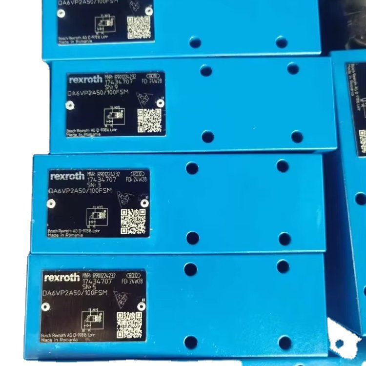 Original Rexroth Hydraulic Solenoid Valve R901224218 DA6VA2A5X/200FSM DA6V Series 100FSM 200FSM 350FSM