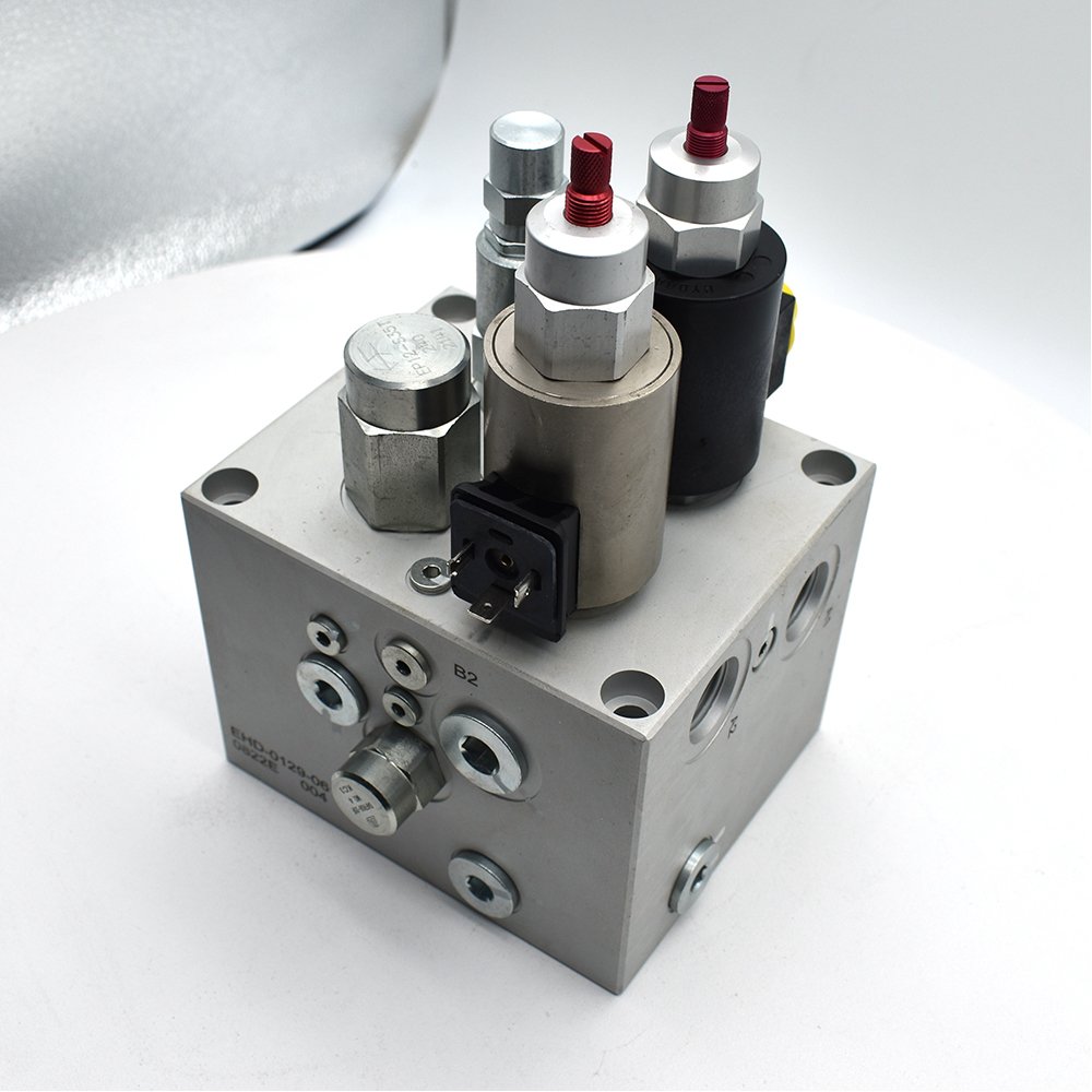 Euler, Main Hydraulic valve block Proportional speed control of snow truck 2 way manifold valve EHD-0129-0615W1