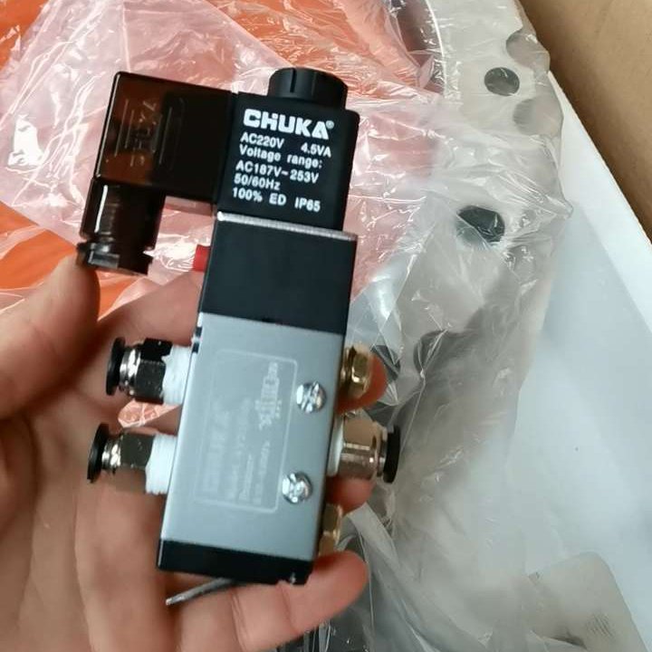 TKFM 4V210-08*DC 24V 16mm 1 mpa two position five way directional Solenoid Valve