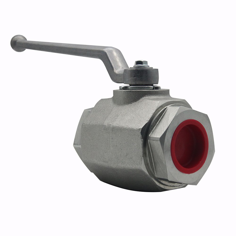 steel high pressure hydraulic ball valve NPT 1 1/2''