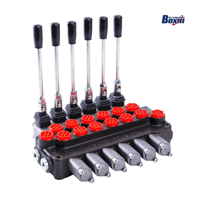 Hydraulic Control Valve DCV20-6 20LPM Monoblock Directional Hydraulic Control Valve