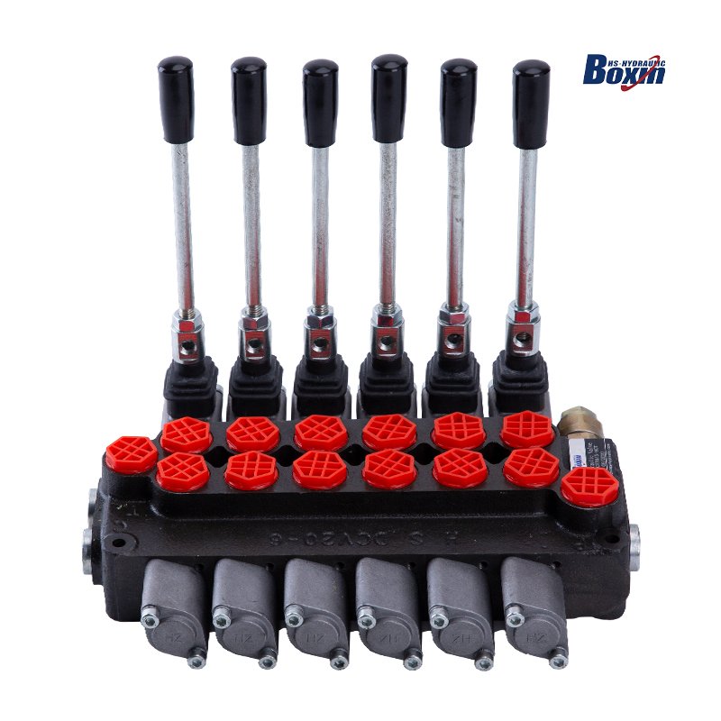 Hydraulic Control Valve DCV20-6 20LPM Monoblock Directional Hydraulic Control Valve