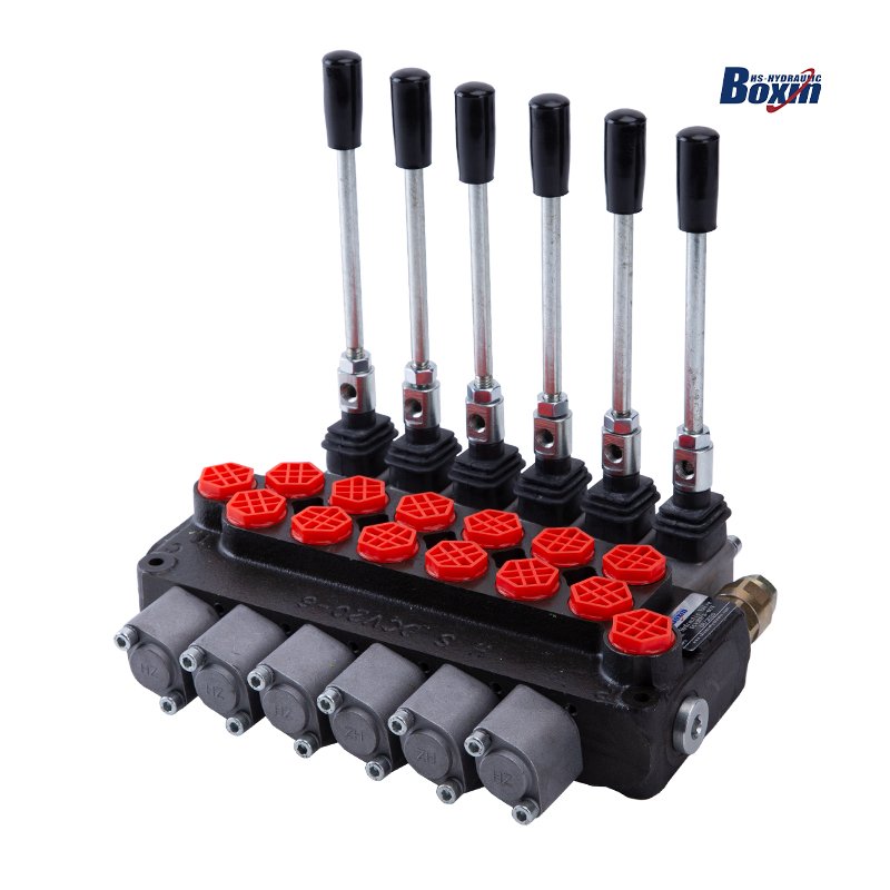 Hydraulic Control Valve DCV20-6 20LPM Monoblock Directional Hydraulic Control Valve