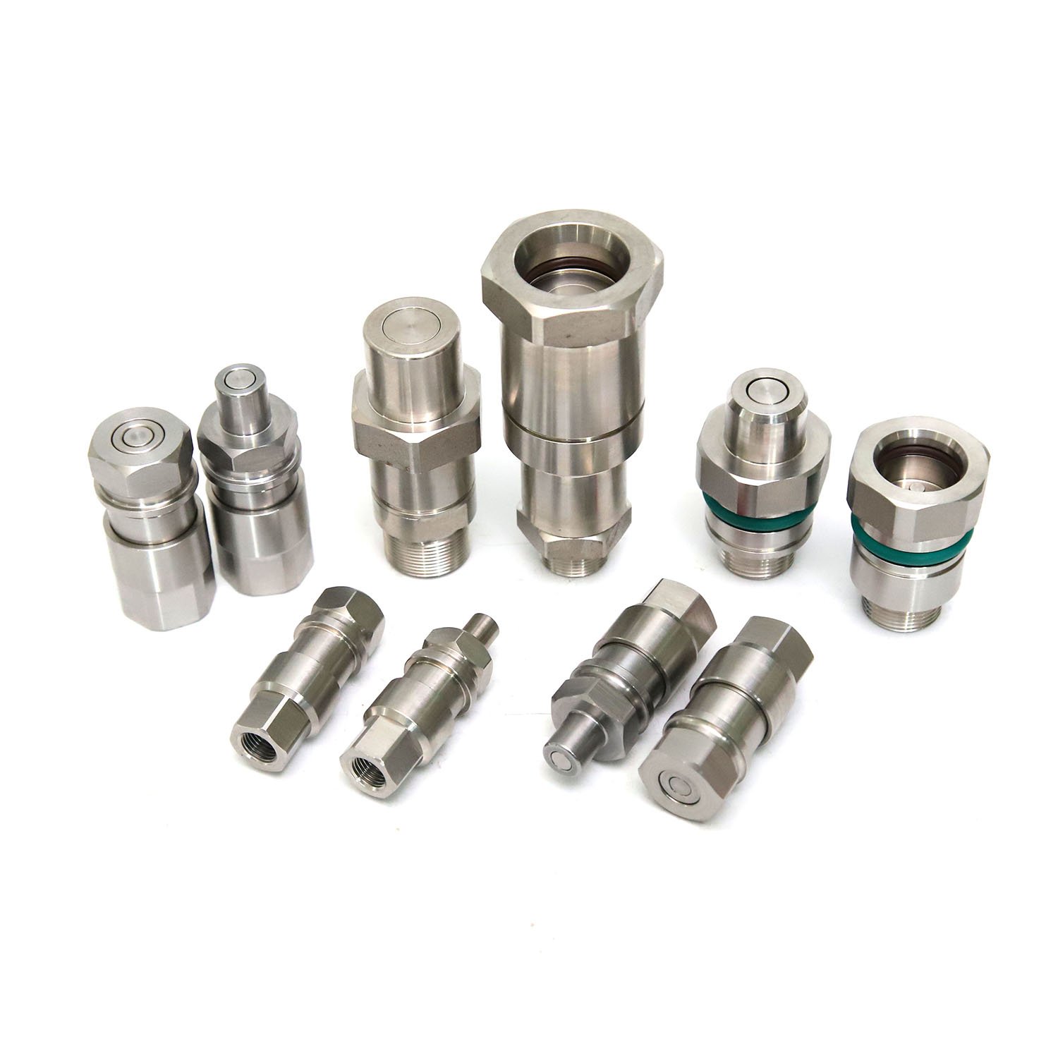 NAIWO quick coupler stainless hydraulic parts QRC Customized produce couplings Multiple connection board connector Staubli