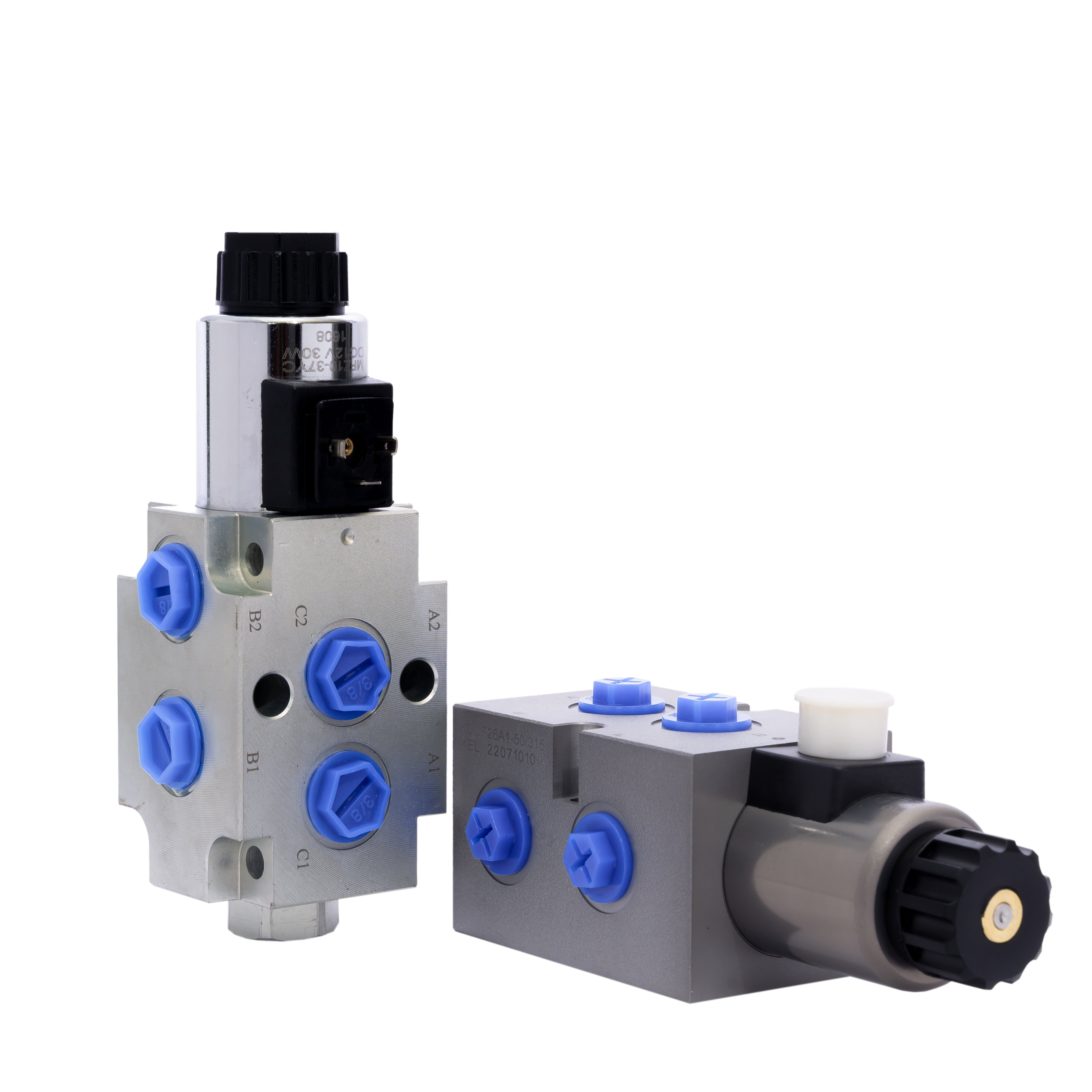 Nonstandard hydraulic cartridge valve parts 6 way 2 position solenoid valve for hydraulic power