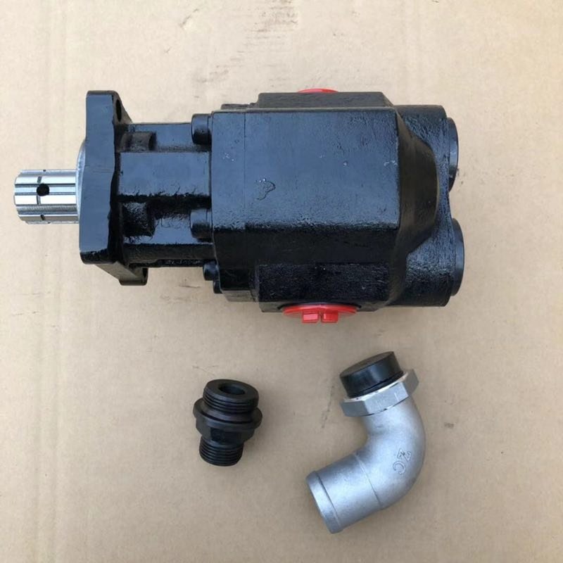Hydraulic cylinder with PTO gear pump and valve