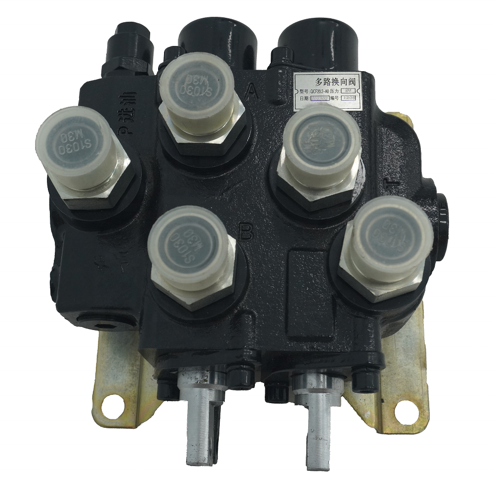 Hydraulic Rollover Multiple Valve Dump Truck Lifting System Components