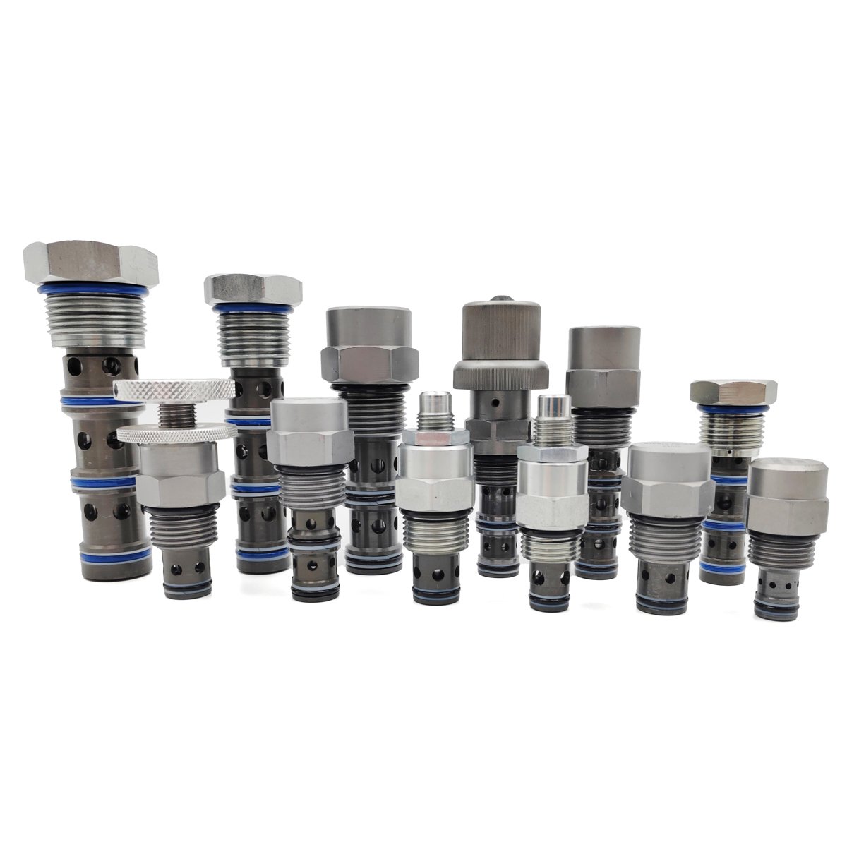 Hydraulic Solenoid Screw-in Threaded Cartridge Directional Proportional Pressure Control Relief Miniature Check Throttle Valve