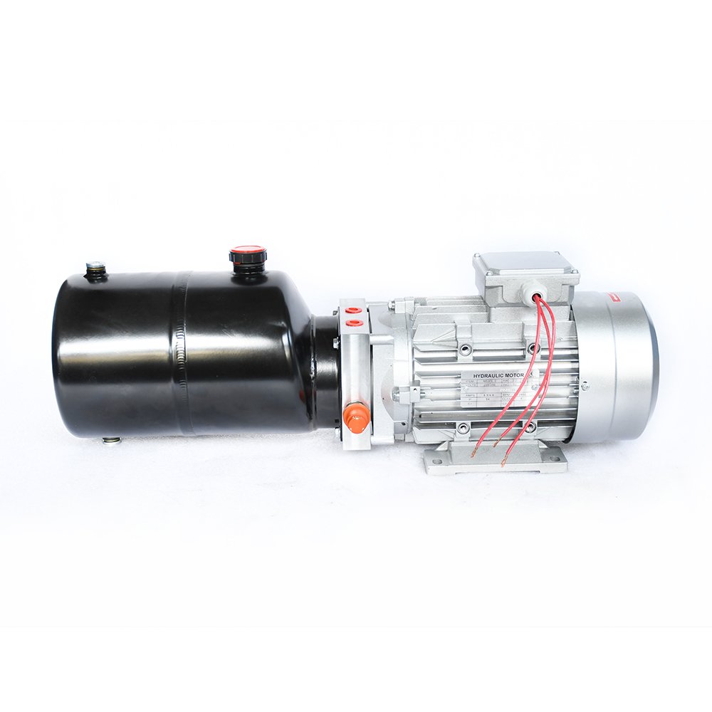 Small double acting 12v dc hydraulic power pack units for double-scissors lift