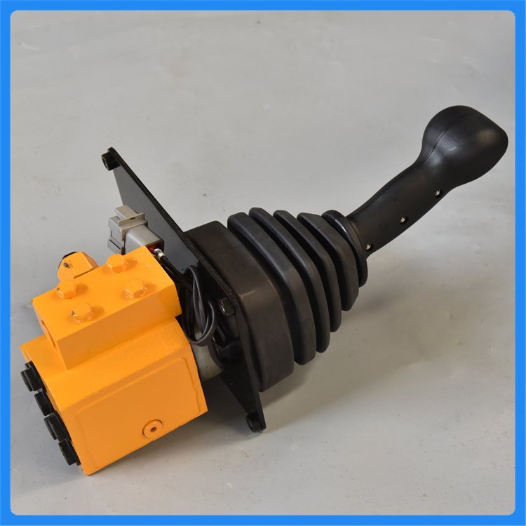 Wheel loader handle operated valve Single handle pilot valve for wheeled forklift truck