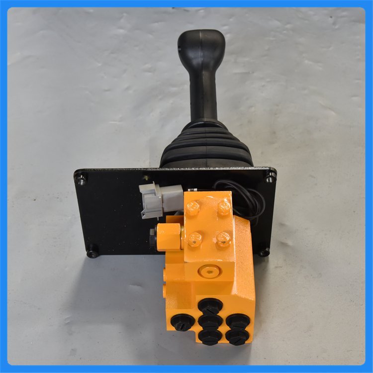 Wheel loader handle operated valve Single handle pilot valve for wheeled forklift truck