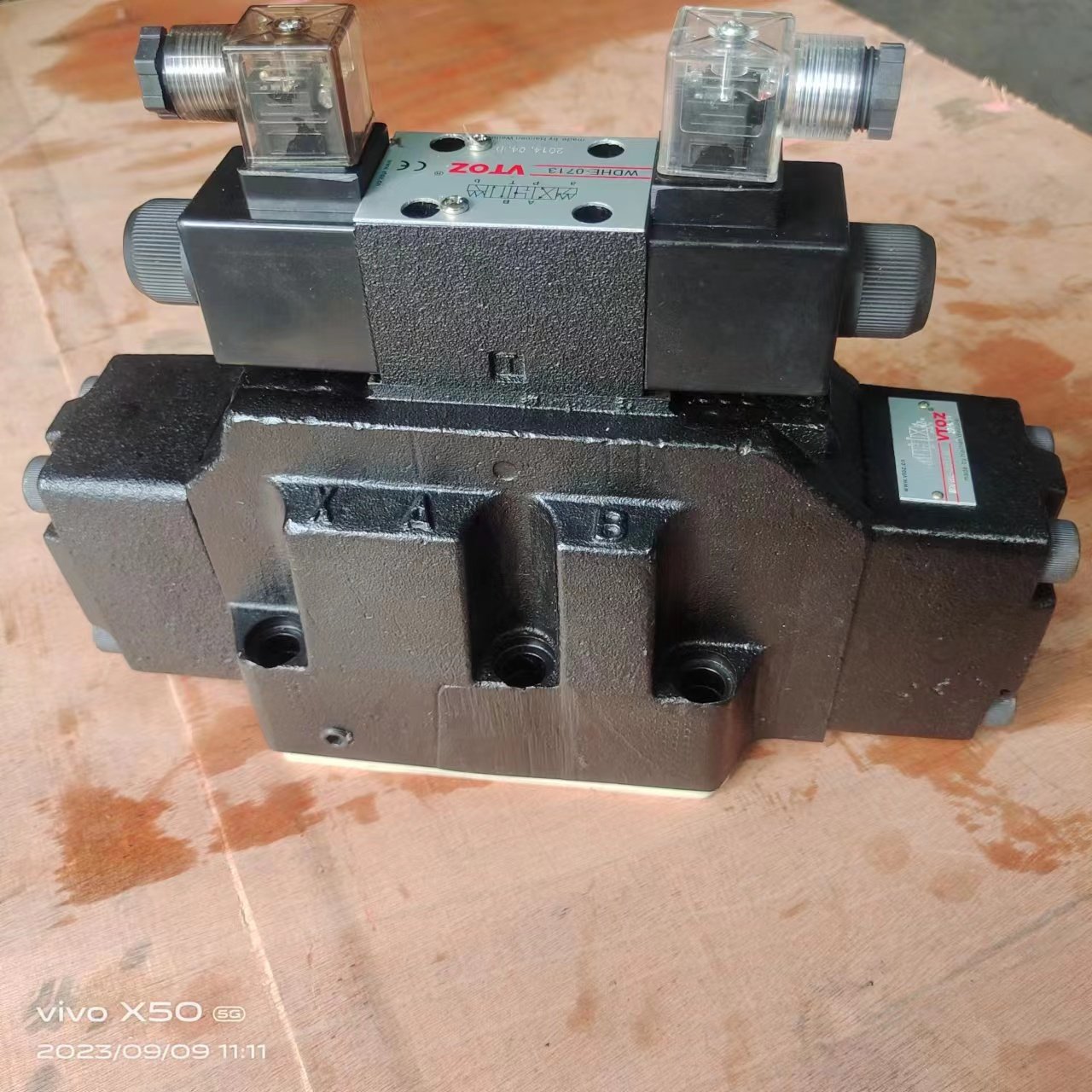 VTOZ Electrohydraulic directional valve