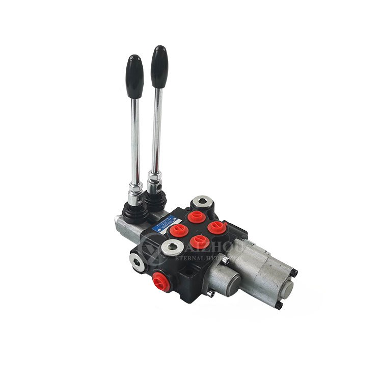 Hydraulic Directional Control Valve 40L/min 2 Spools Valve P40 P80 2P40 3P80 4P120 Hydraulic Monoblock Directional Control Valve