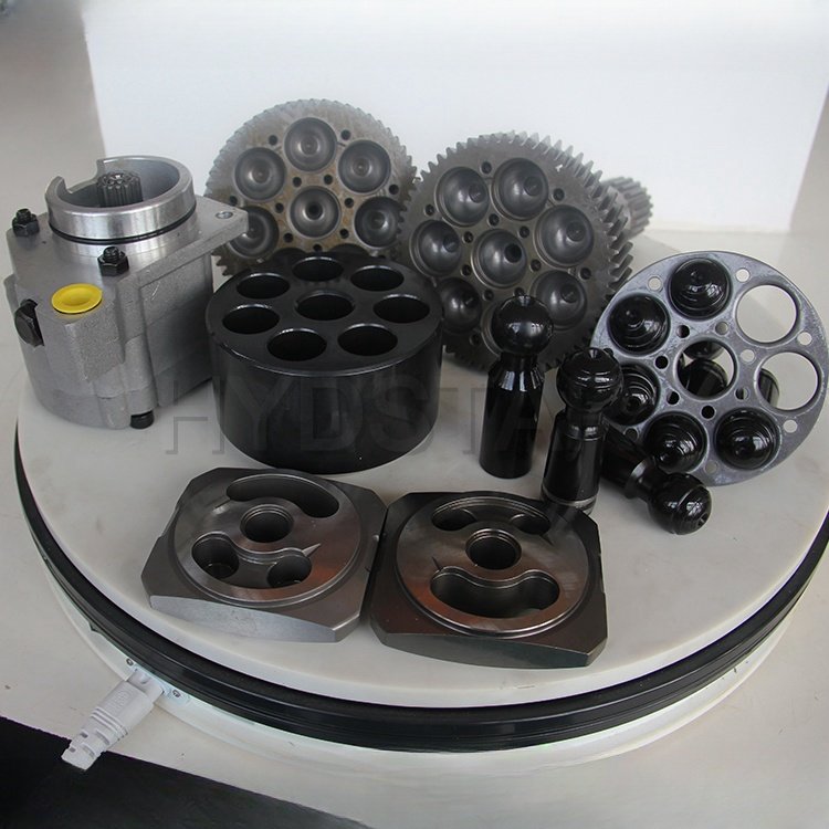 A8VO Series Hydraulic Pump Parts A8VO107 of Rexroth include cylinder block/valve plate/piston/and ball guide