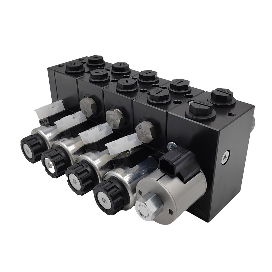 Agricultural Truck Electro-Hydraulic Proportional Directional Control Valve Hawe PSL PSV Multi-Way Hydraulic Valves