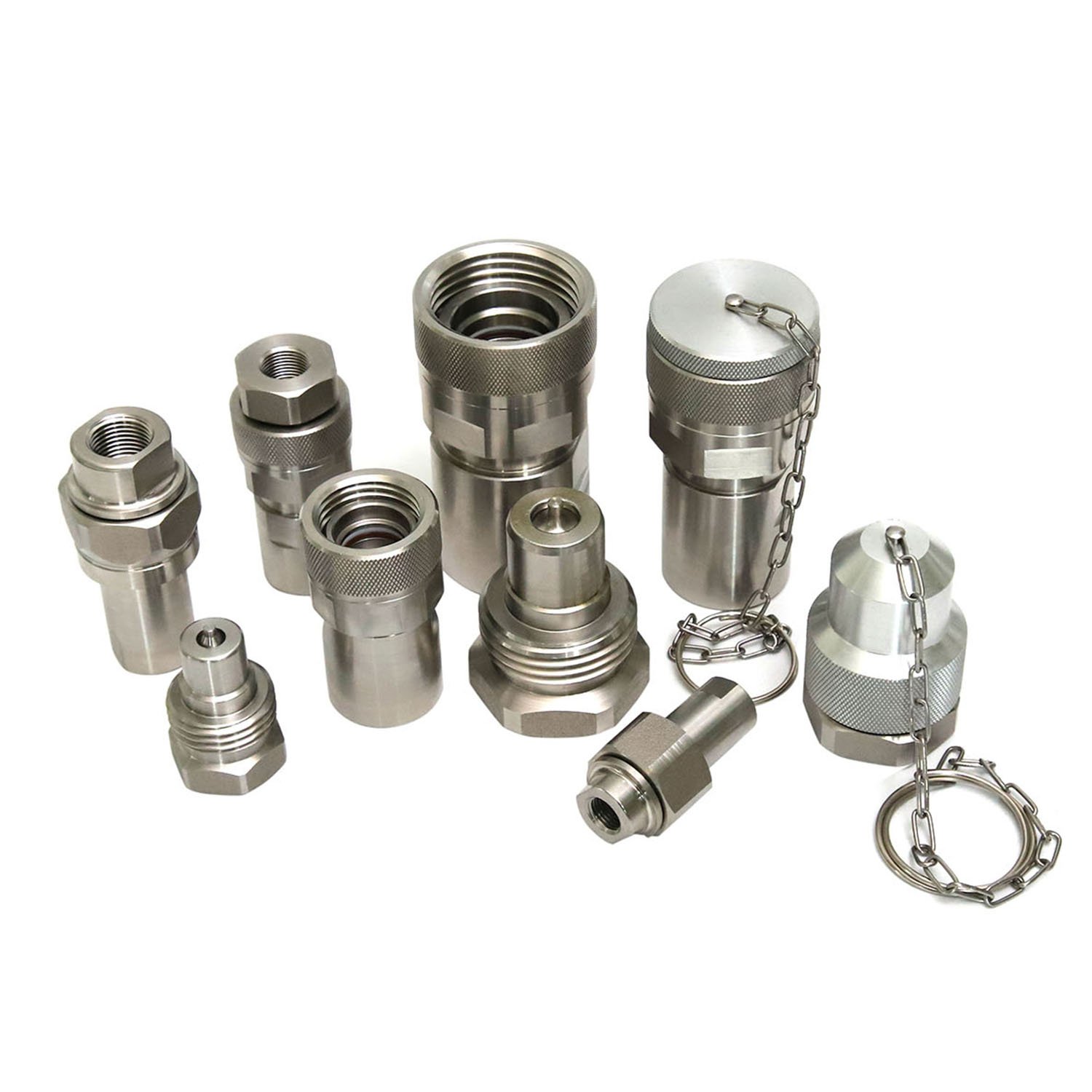 NAIWO stainless Quick Connector Thread Connecting quick coupling hydraulic part quick couplers NWG5