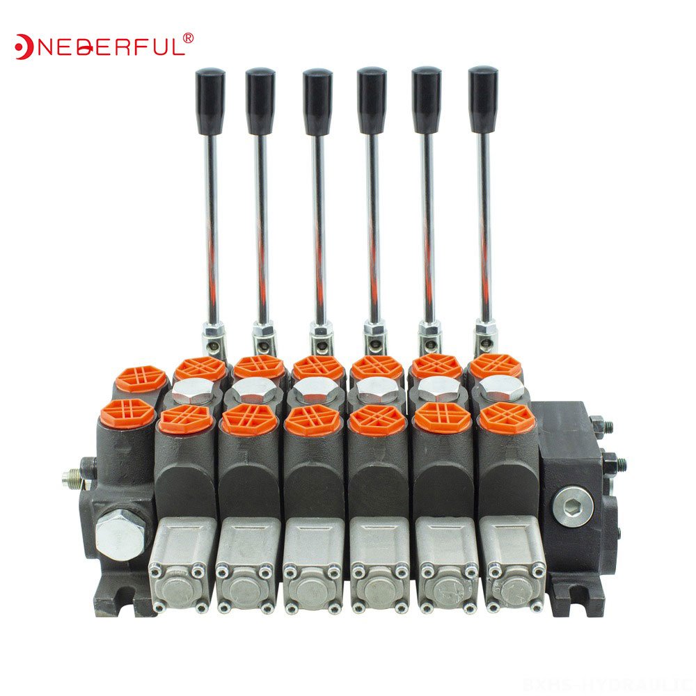 Solenoid Electric Hydraulic Control Valve DCV40,DCV60,DCV100,DCV140,DCV200 Agricultural Tractors Joystick Directional Valve