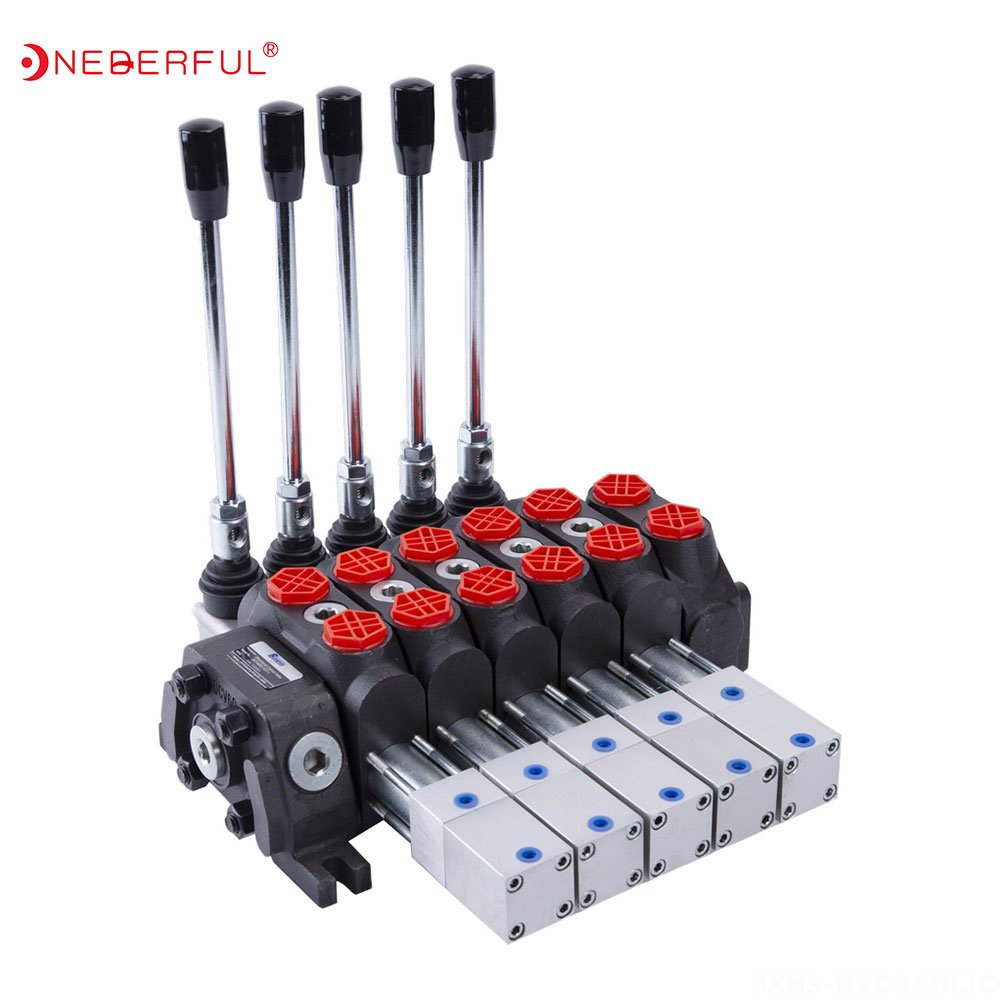Solenoid Electric Hydraulic Control Valve DCV40,DCV60,DCV100,DCV140,DCV200 Agricultural Tractors Joystick Directional Valve