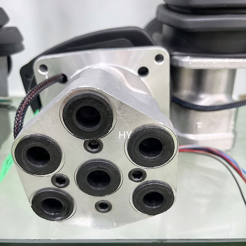 high quality R215-9 r-9 joystick with buttons for excavator hyundai hydraulic pilot valve operating control lever R215-9