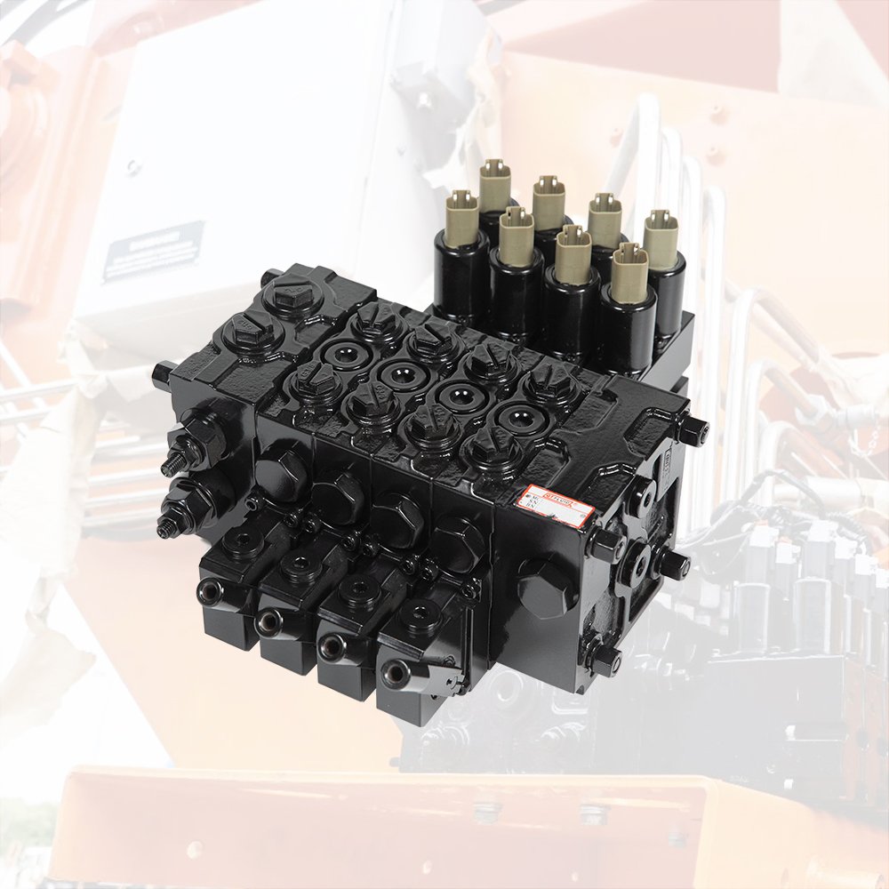 Electric Control Proportional Hydraulic Valve Manual Control Directional Control Valve with Hydraulic Levers