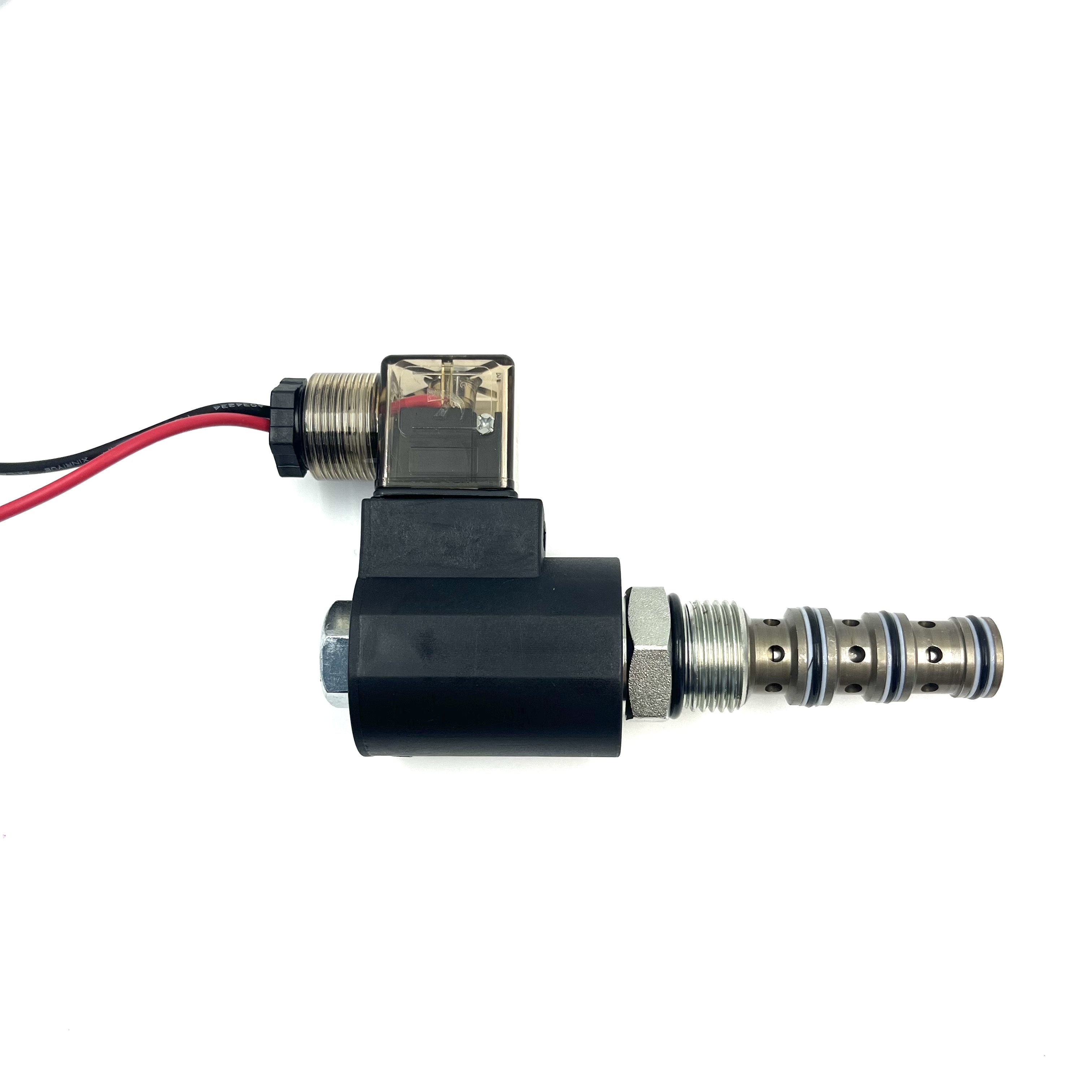 Hydraulic Cartridge Valve Solenoid Valve SV10-40 2-Position 4-Way Normally Open With 24V Coil