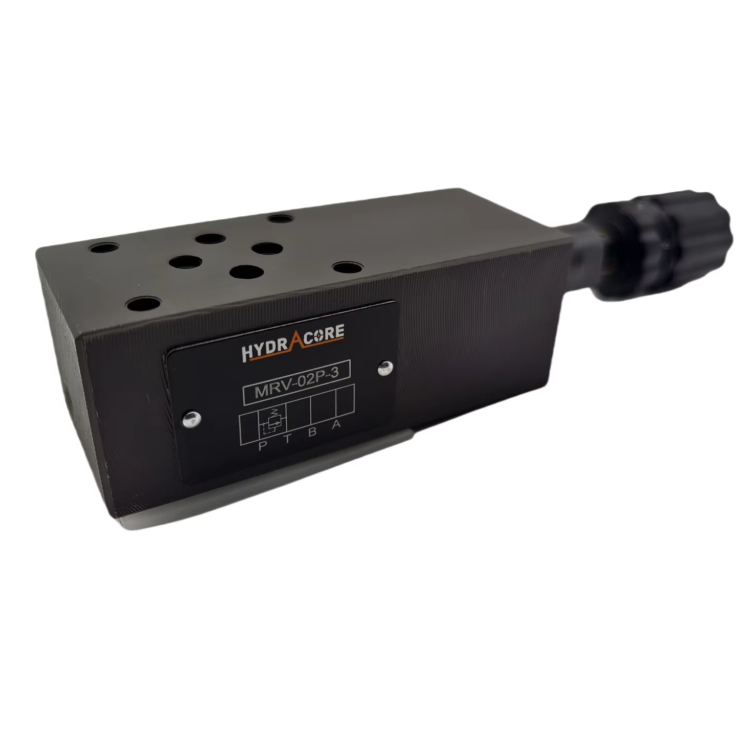 Manufacturers MRV Series Adjustable Hydraulic Modular Pressure Reducing Relief Valves MRV-02P-3