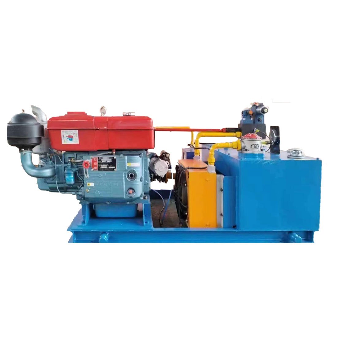 50 gpm diesel engine drive powered hydraulic power unit for sale yanmar used