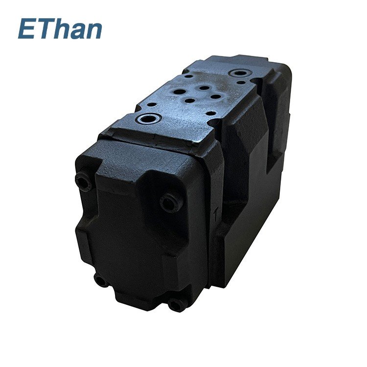 Low Noise 4WEH 4WEH10 Parker Hydraulic Lifting Valve Control With Base