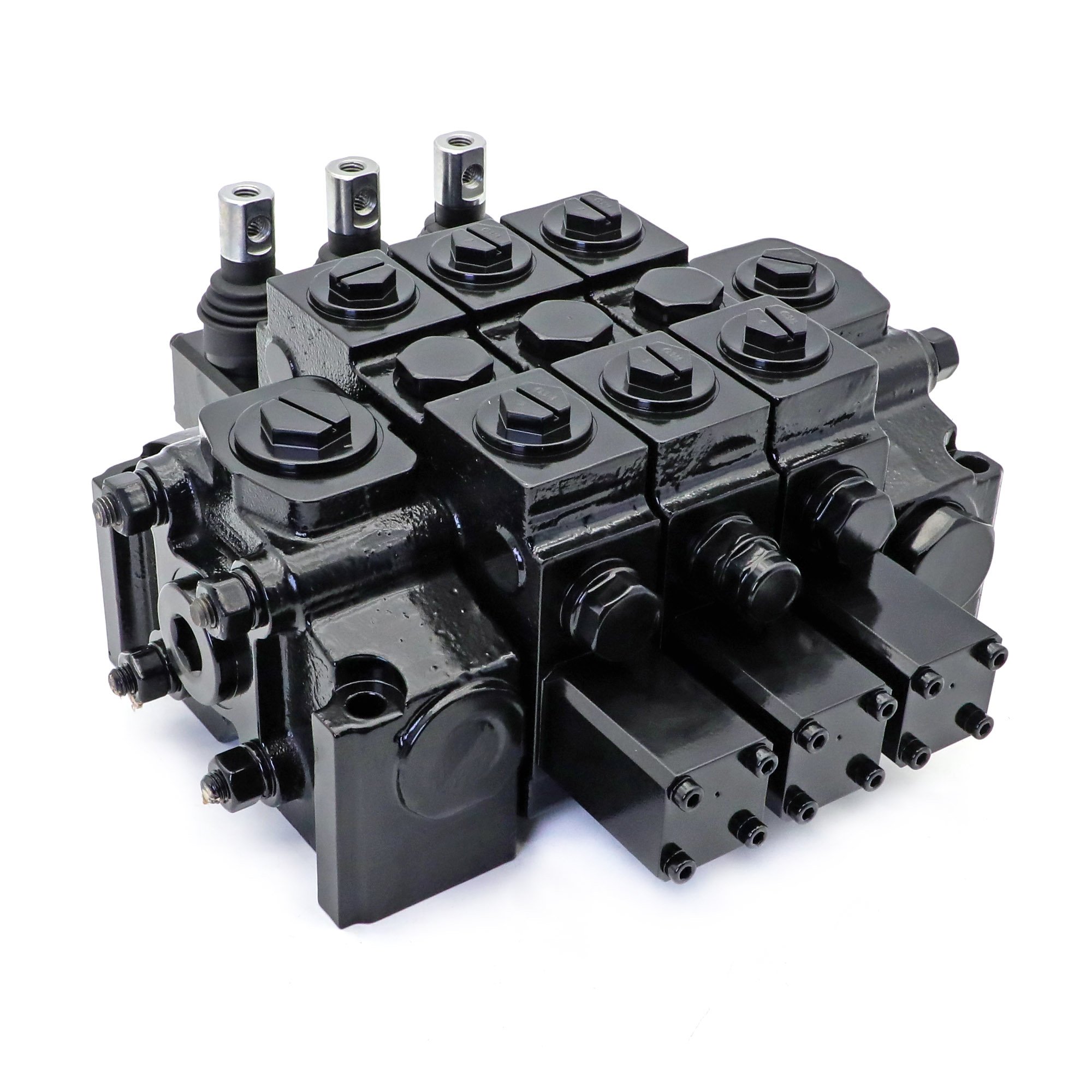 3 Way Hydraulic Valve High Flow Manual Control Hydraulic Directional Control Valve with Levers