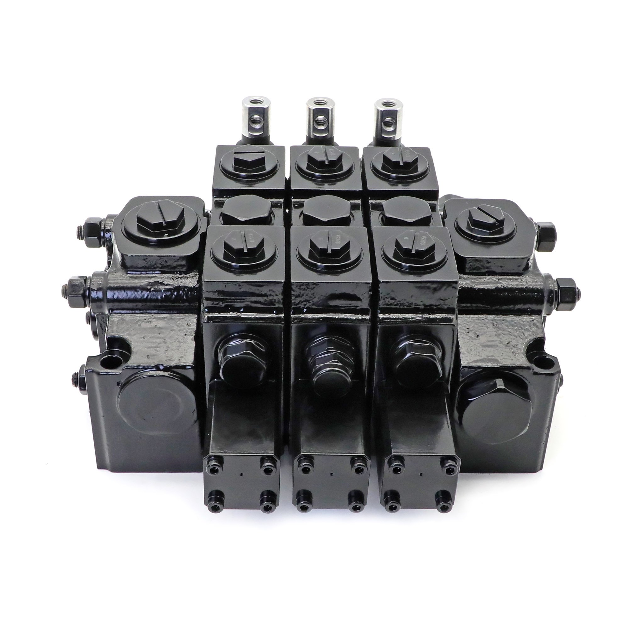 3 Way Hydraulic Valve High Flow Manual Control Hydraulic Directional Control Valve with Levers