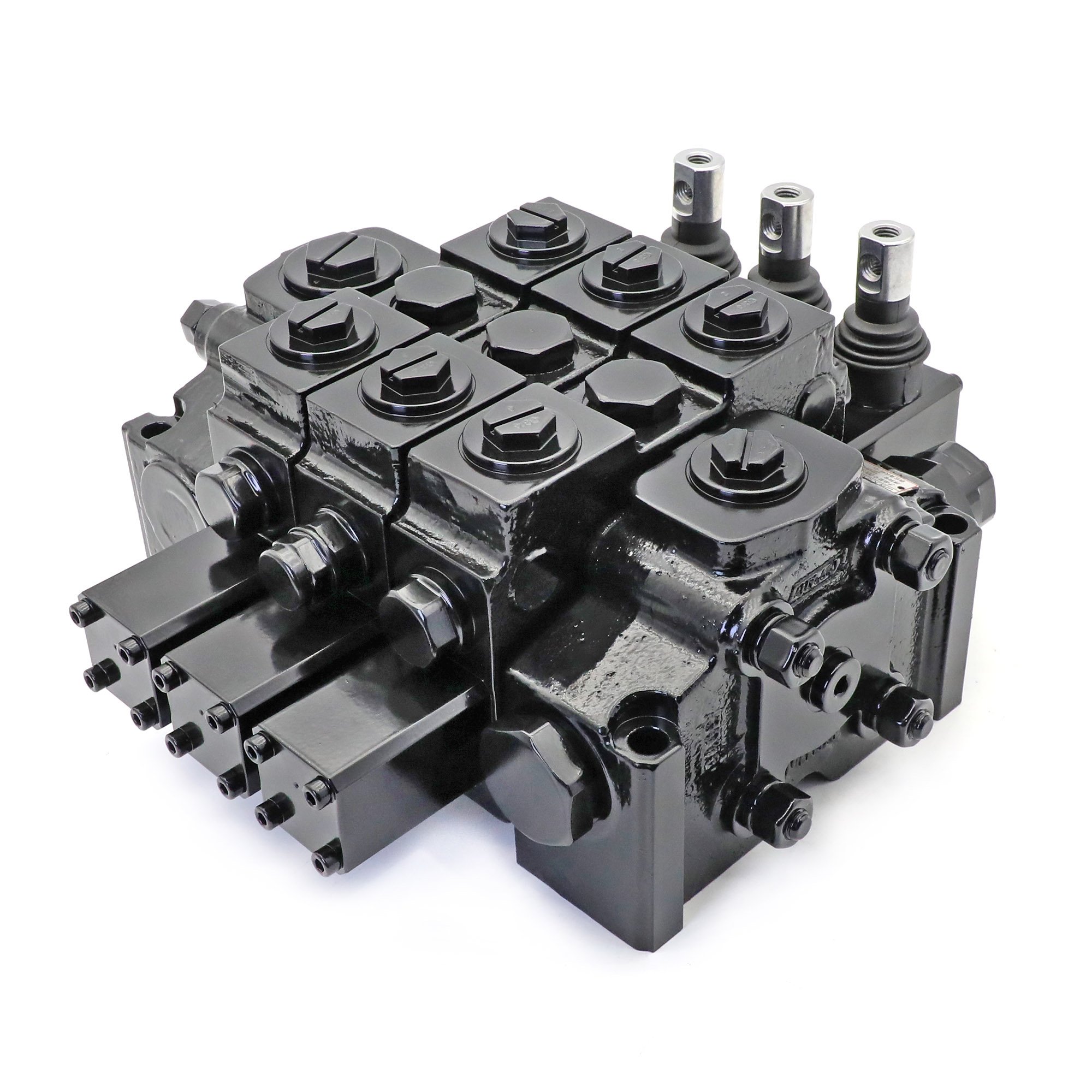 3 Way Hydraulic Valve High Flow Manual Control Hydraulic Directional Control Valve with Levers