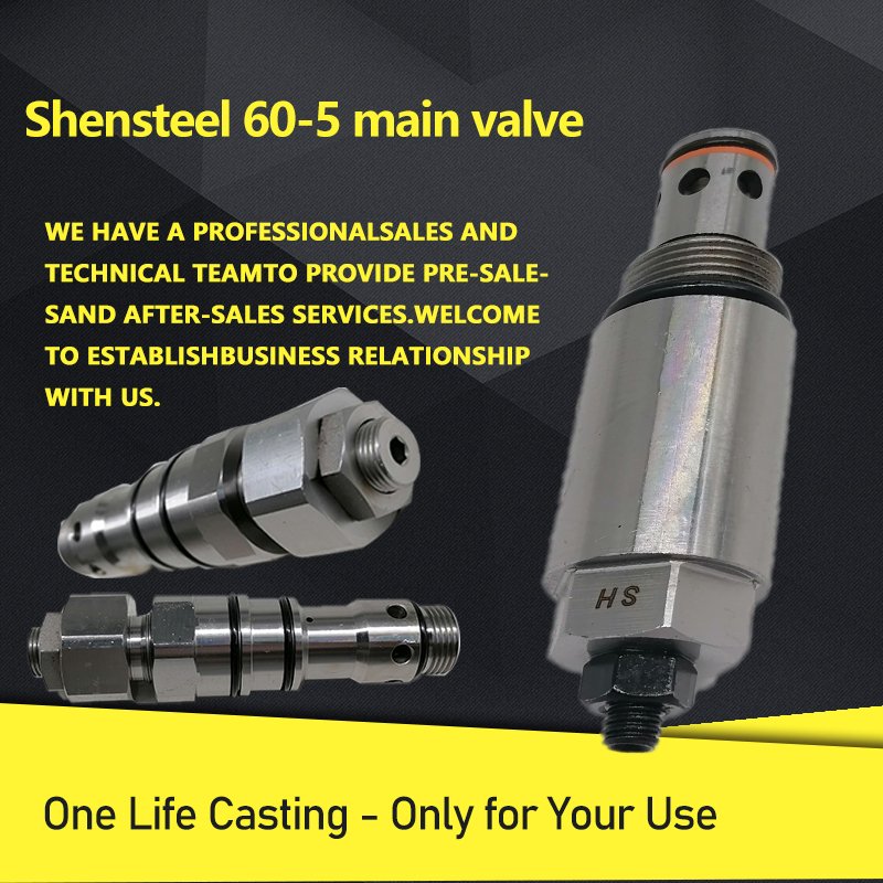 YR30V00007F1 Hydraulic Control Valve SK60-5 Main Relief Valve