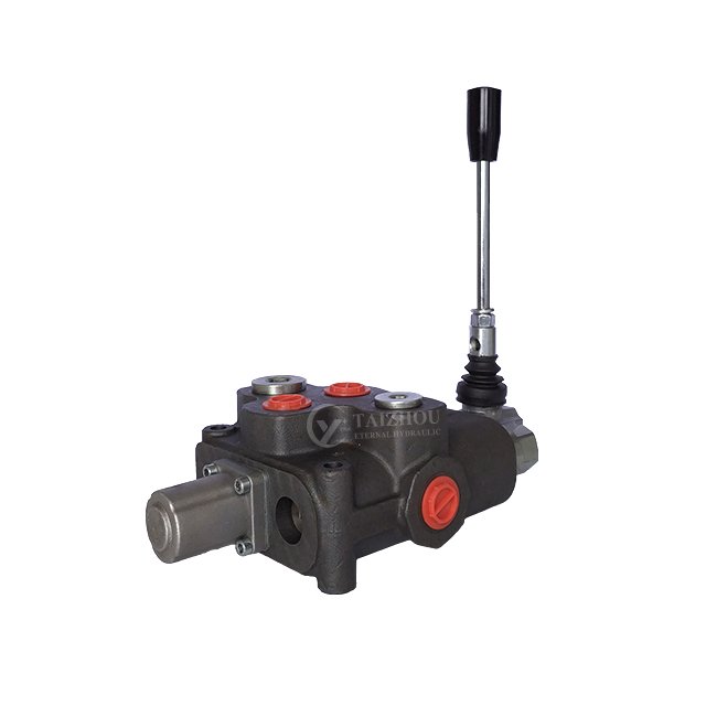 ^ 2P40 Hydraulic 2 spool ways control valve, hydraulic joystick directional manual monoblock valves
