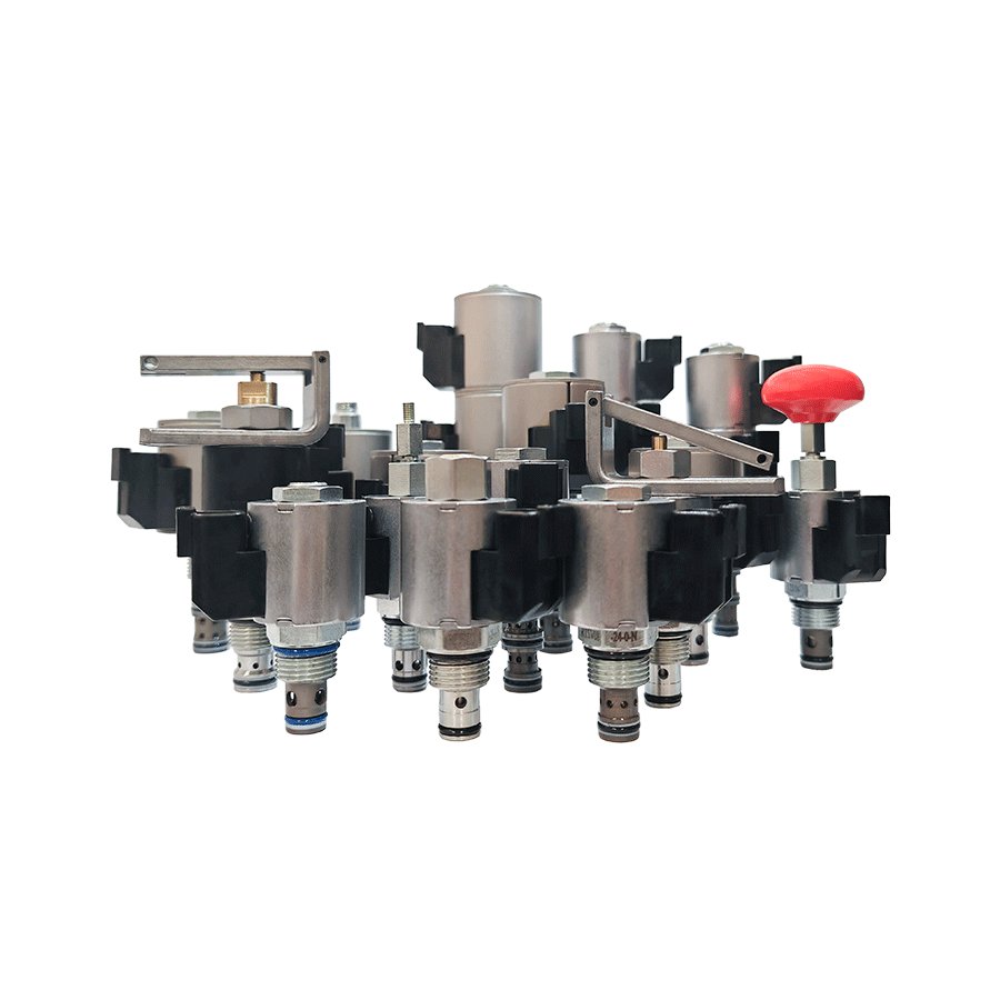 Hydraulic Solenoid On Off Screw-in Cartridge Valve 2/3/4/5/6 Way 2/3 Position RADK Made In China Hydraforce Replacement