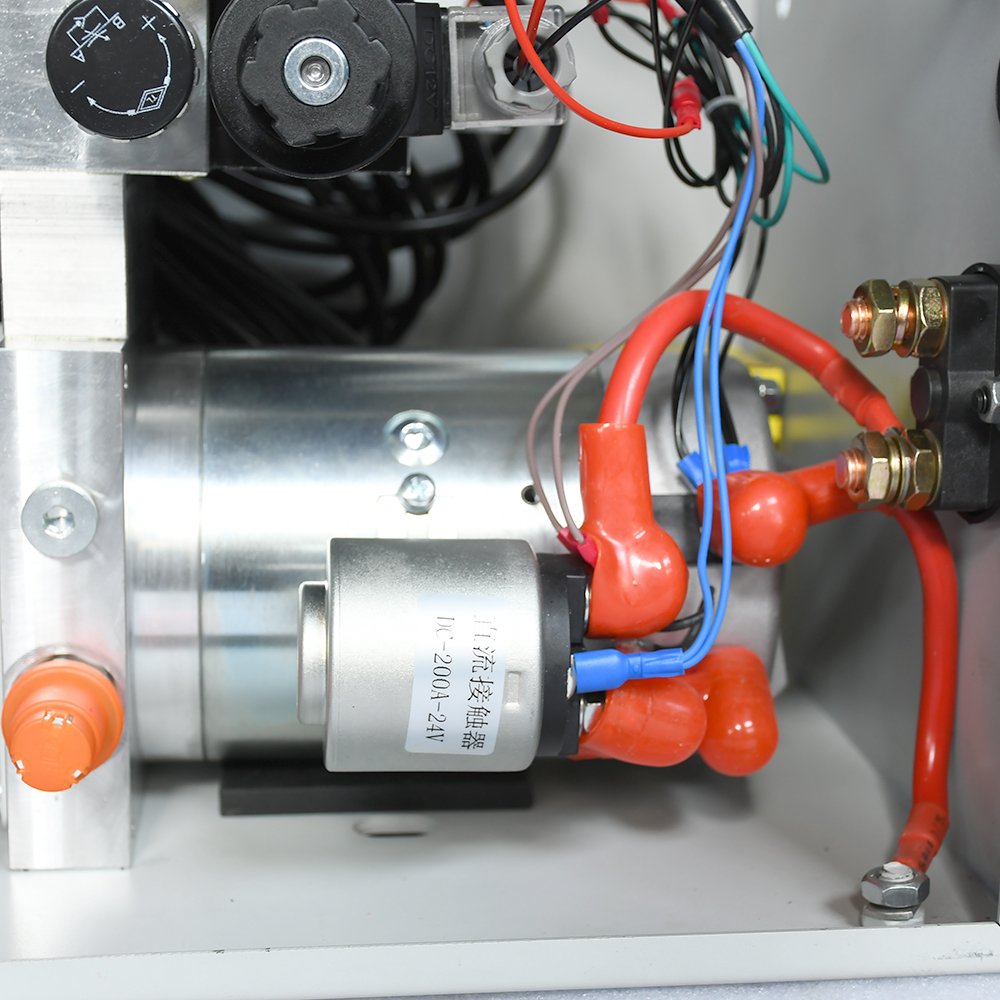 DC Flying wing vehicle 12v 24v mini hydraulic power pack unit