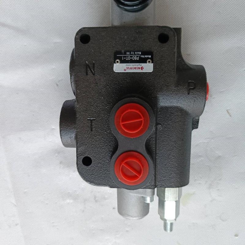 250 bar P80 hydraulic directional control valve 80Lpm multiple 1-7 Spool Monoblock valve for Hydraulic Distributor tractor