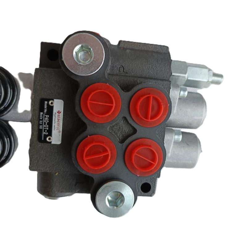 250 bar P80 hydraulic directional control valve 80Lpm multiple 1-7 Spool Monoblock valve for Hydraulic Distributor tractor