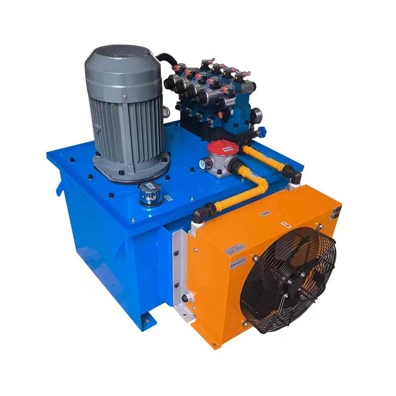 Hydraulic Equipment 220V 380V Tank air valve and pressure gauge Hydraulic power system for grabs