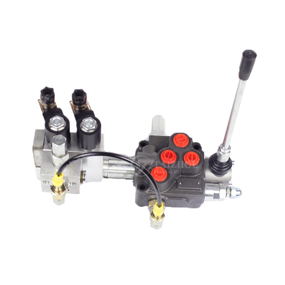 1 2 3 4 5 6 Spools 40 50 70 80 100 120 Cc Hydraulic Joystick Directional Monoblock Valve, Youli Remote Control Valve Hydraulic