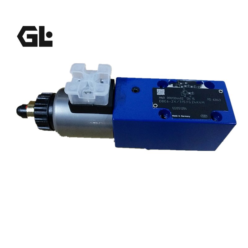R900916124 DBE10-5X/315YG24K4M OEM Pilot operated proportional relief valve DBE DBE6 DBE10 DBE20 DBEM DBET servo valve
