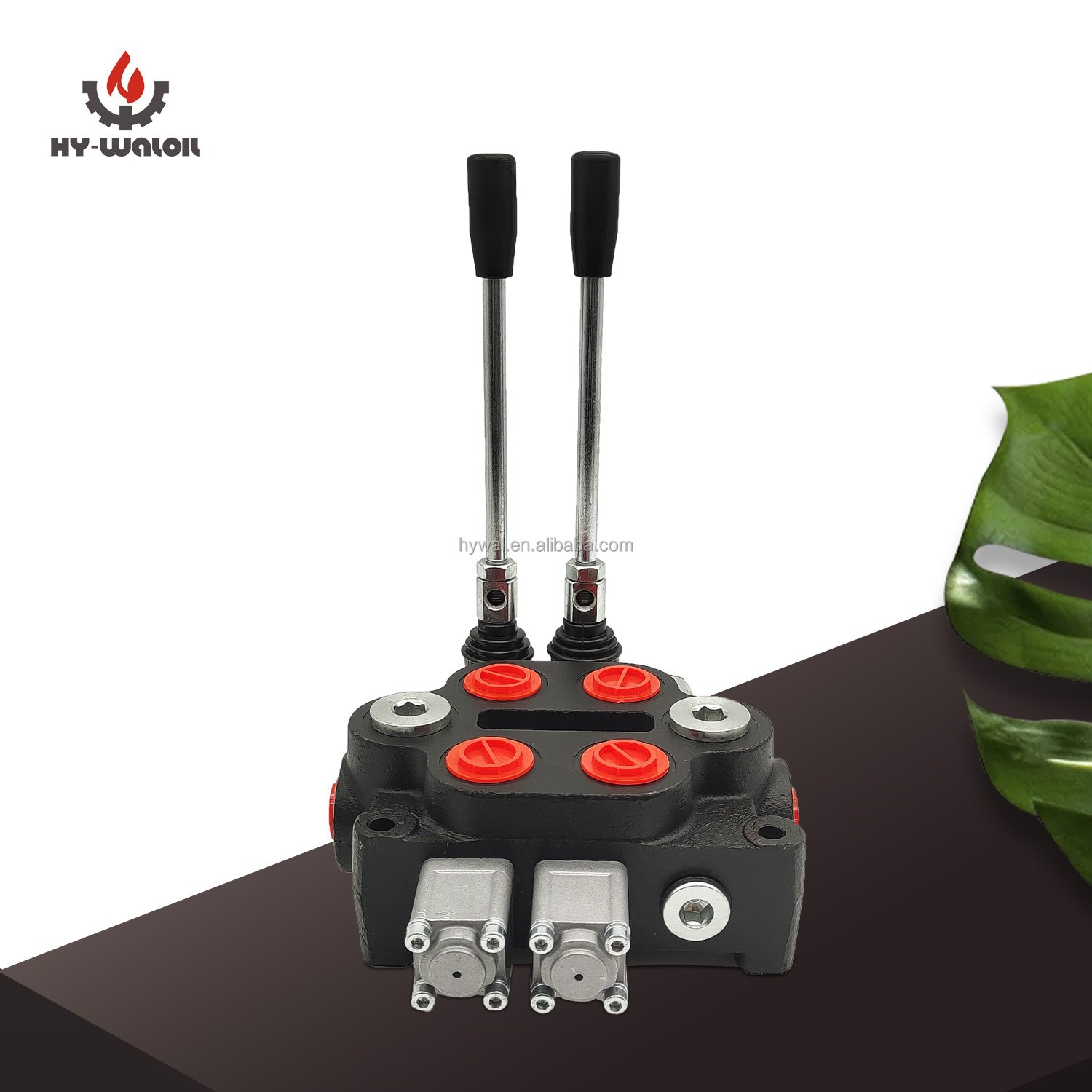 Hy-waloil ZT20 Series 2 Spools Multiple Hydraulic Monoblock Directional Control Valve