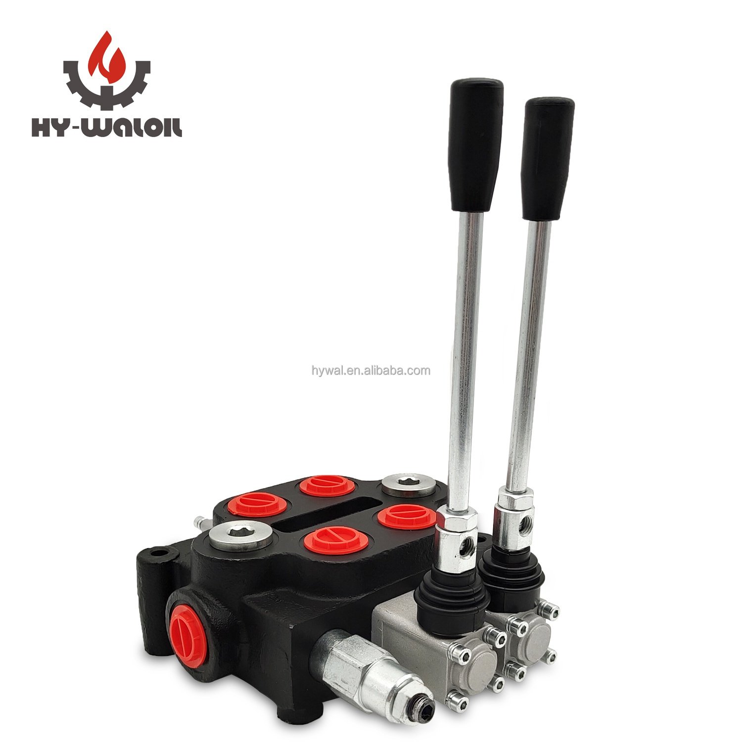 Hy-waloil ZT20 Series 2 Spools Multiple Hydraulic Monoblock Directional Control Valve