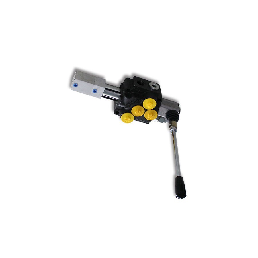1 lever single spool hydraulic control valve DCV hydraulic monoblock distributor pneumatic valve for digger