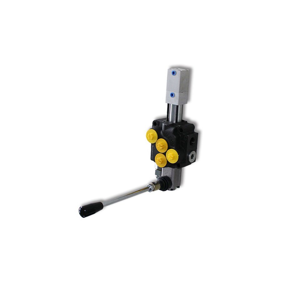 1 lever single spool hydraulic control valve DCV hydraulic monoblock distributor pneumatic valve for digger